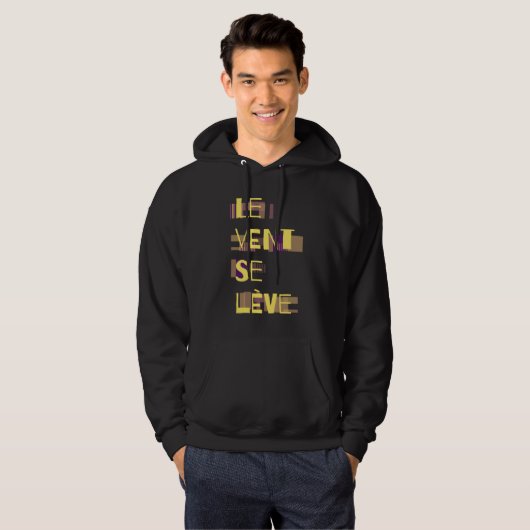 Le Vent Se Leve, Französisch Hoodie (Vorne ganz)