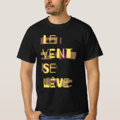 Le Vent Se Leve, französischer T - Shirt (Vorderseite)