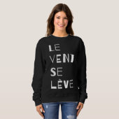 Le Vent Se Leve - White Hoodie (Vorne ganz)
