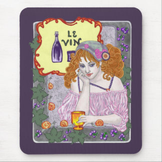 Le Vin Deux Mousepad