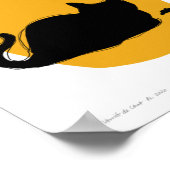 Le Vomit de Chat Poster (Ecke)