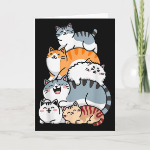 Le Von Kitty Katzen Lustig Süße Katzenliebhaber Fü Karte