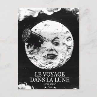 Le Voyage Dans La Lune (Eine Mondreise) Postkarte