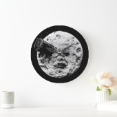 Le Voyage dans La Lune (eine Reise zum Mond) Große Wanduhr (Zuhause)