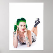 Lea Graves Pinup Poster (Vorne)