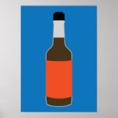 Lea & Perrins Minimalistisch Poster (Vorne)