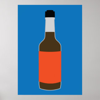 Lea & Perrins Minimalistisch Poster