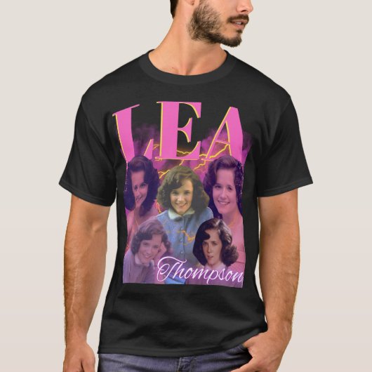 Lea Thompson Vintage Bootlage T-Shirt (Vorderseite)