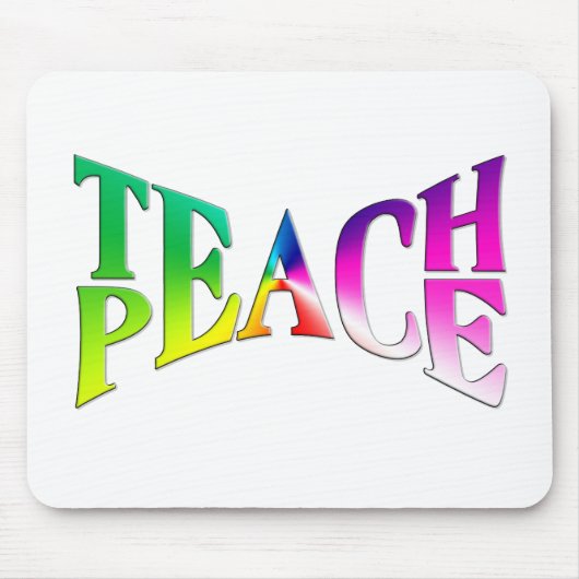 LEACH PEACE Rainbow Graphic Mousepad (Vorne)