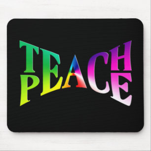 LEACH PEACE Rainbow Graphic Mousepad