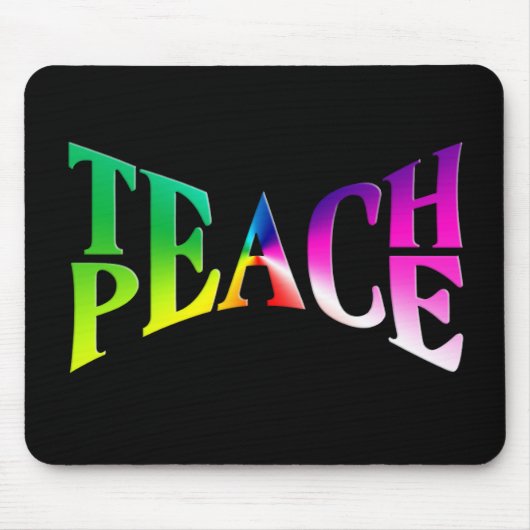 LEACH PEACE Rainbow Graphic Mousepad (Vorne)
