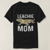 Leachie Gecko Mama New Caledonian Giant Gecko Grap T-Shirt (Design vorne)