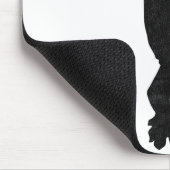 Leachie New Caledonian Gecko Artsy Distressed Mousepad (Ecke)