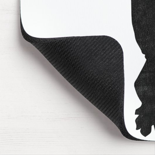 Leachie New Caledonian Gecko Artsy Distressed Mousepad (Ecke)