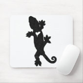 Leachie New Caledonian Gecko Artsy Distressed Mousepad (Mit Mouse)