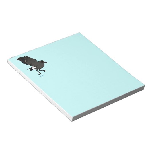 Leach's Storm Petrel (flutter) Notizblock (angewinkelt)