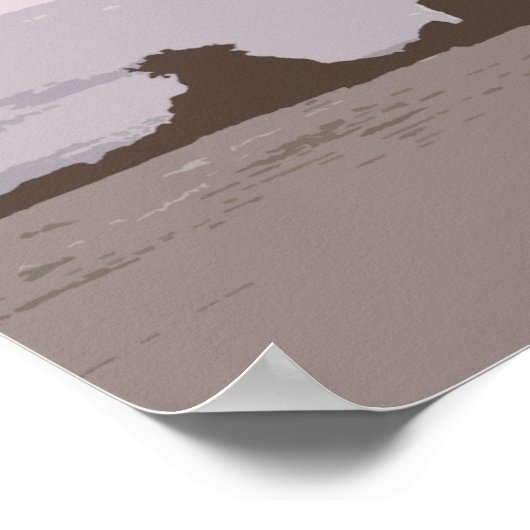 Lead and Guide Me - Psalm 31:3 Poster (Ecke)