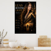Lead Beyond – Executive Leadership Poster (Küche)