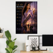 Lead Beyond Light – Führungsplakat für das Managem Poster (Heimbüro)