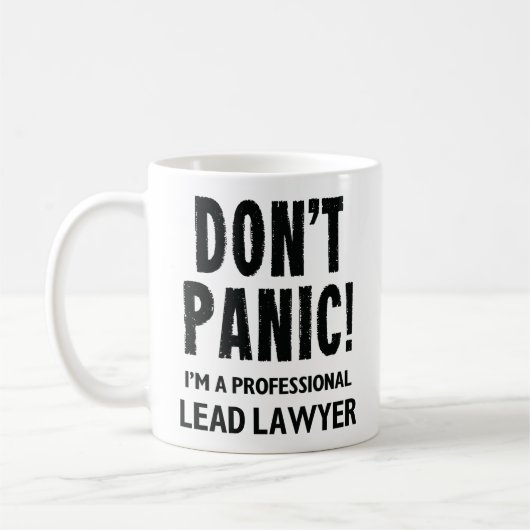 Lead Lawyer Kaffeetasse (Links)