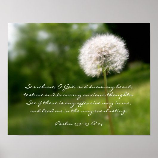 Lead Me, Christliches Poster (Vorne)