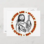 Lead Me Guide Ich laufe neben mir Postkarte (Vorne/Hinten)