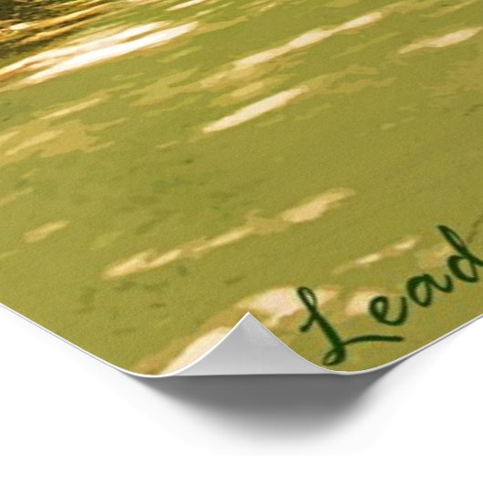 Lead Mine Road Poster (Ecke)