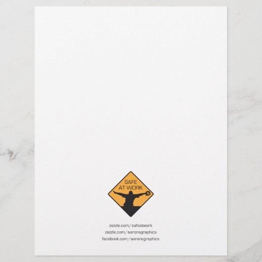 Lead Paint Hazard Sign Flyer (Hinten)