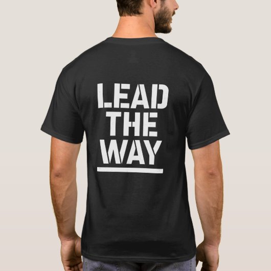 Lead the Way T-Shirt (Rückseite)