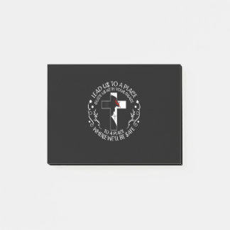 Lead us to a place guide us with your grace to a p post-it klebezettel