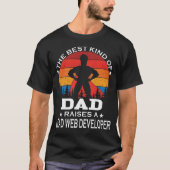 Lead Web Developer Best Kind of Dad T-Shirt (Vorderseite)