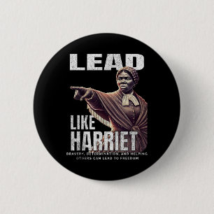 Lead wie Harriet Black History Afro American June Button
