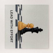 Lead With Effort Puzzle (Horizontal)