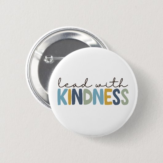 Lead with Kindness button pin (Vorne & Hinten)