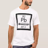 Lead Zeppelin Periodic Table Atomic Number Led T-Shirt (Vorderseite)