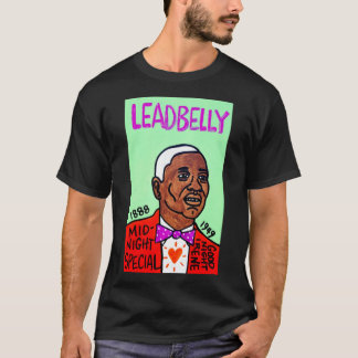 Leadbelly Blues Folk Art Classic T - Shirt