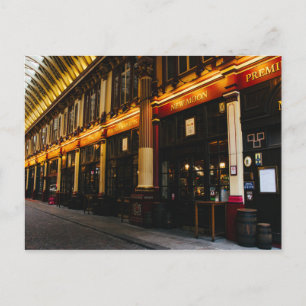 Leadenhall Market, London, Großbritannien Postkarte