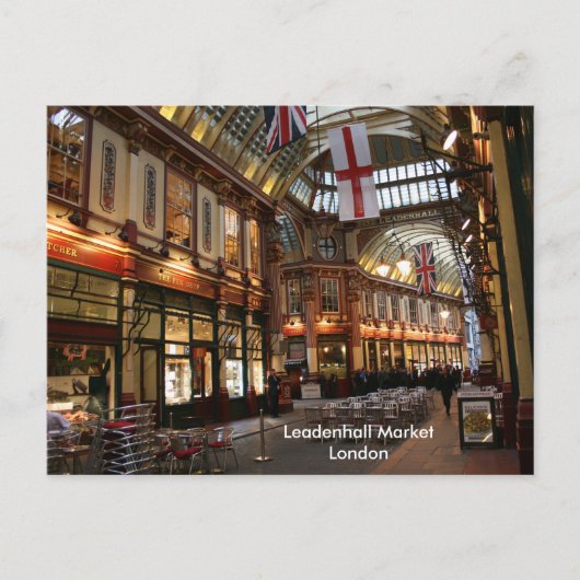Leadenhall Market Postkarte (Vorderseite)