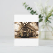 leadenhighed Market Antique Look Image Postkarte (Stehend Vorderseite)