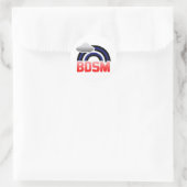 LEADER / BD RAINBOW RUNDER AUFKLEBER (Tasche)