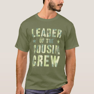 LEADER DER COUSIN CREW Funny Camouflage Summer Vac T-Shirt