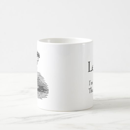 Leader Jahr Geburtstag Kaffeetasse (Mittel)