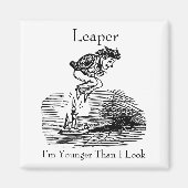 Leader Jahr Geburtstag Magnet (Vorne)