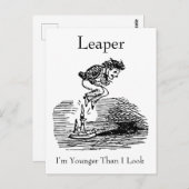 Leader Jahr Geburtstag Postkarte (Vorne/Hinten)