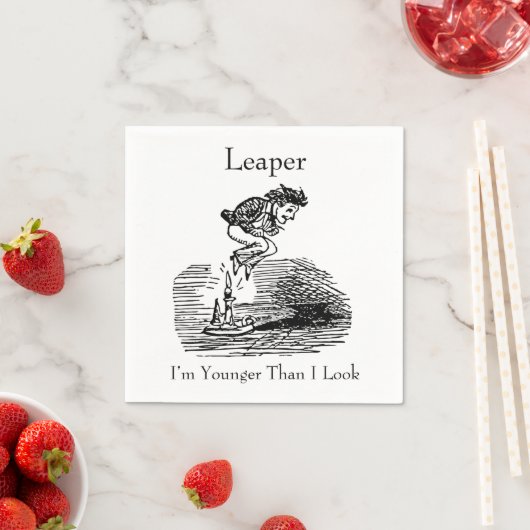 Leader Jahr Geburtstag Serviette (Beispiel)