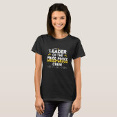 Leader of The Criss Cross Crew Jumping Rope Skippi T-Shirt (Vorne ganz)