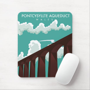 Leader Viadukt Schottland Reiseplakat Maus Pa Mousepad