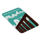 Leader Viadukt Schottland Reiseposter Magnet (Rechte Seite)