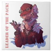 Leader wolf fliese (Vorderseite)