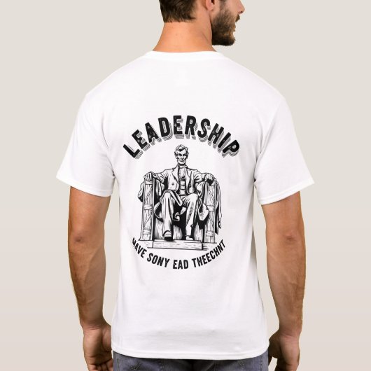 Leadership in USA Presidents T-Shirt – Patriotic A (Rückseite)